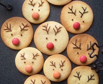Biscuits rennes de Noël. [Passe-plats entre amis #5]