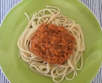 Roasted Red Pepper and Tuna Pasta Sauce - Family Favourites