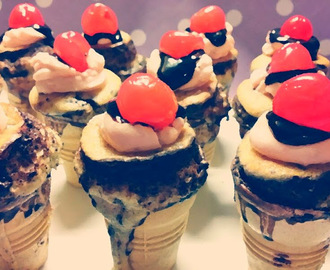 Fake Icecream Mini Muffins