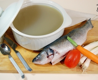 Cómo hacer un buen caldo de pescado o fumét de pescado