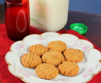 Gluten Free and Sugar Free Peanut Butter Cookies
