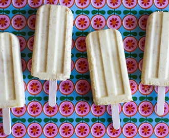 Toasted Coconut-Mango Creamsicles for #PopsicleWeek
