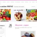 DE La cuisine PHINE | Cuisine du monde...