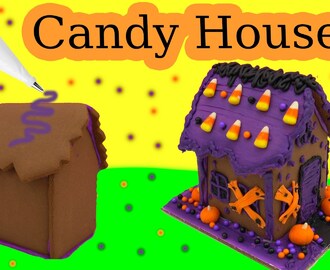 Make A Halloween Haunted Cookie House - Wilton DIY Food Craft Fun Kit Cookieswirlc Video