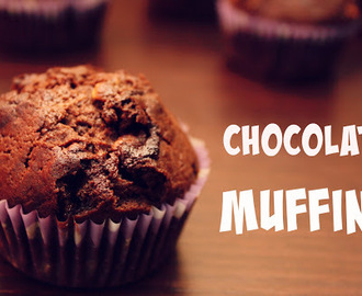 {zbytkové} vláčné čokoládové muffiny s kefírem