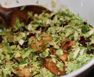 Get Your Greens… Shredded Brussel Sprouts Salad!