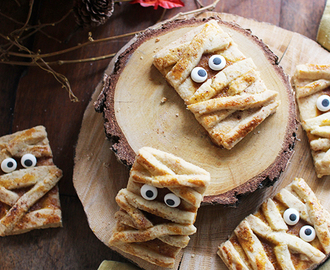 Biscuits momies au potiron | Une recette pour Halloween