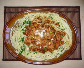 Boloňské špagety podle Jamieho Olivera