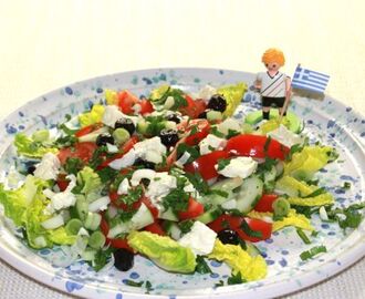 Griechischer Salat – Yunan usulü salata