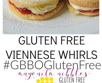 Gluten Free Viennese Whirls - #GBBOGlutenFree