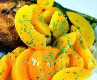 Herb Spice Peaches - 52 Simple but Next Level Dishes for Church PotLuck