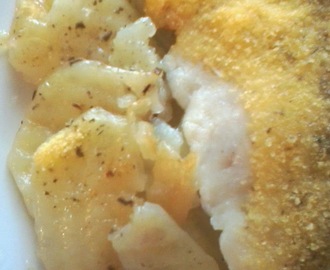 Merluzzo e patate al forno (secondi)