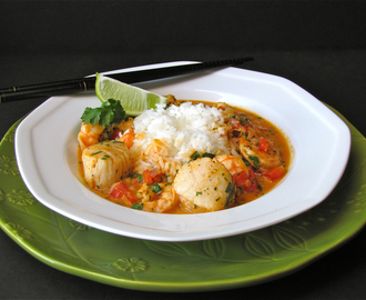 Thai Shrimp-Scallop Curry