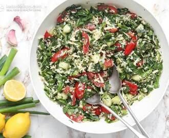 Paleo Spinach Tabbouleh