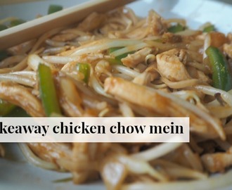 Fakeaway chicken chow mein….