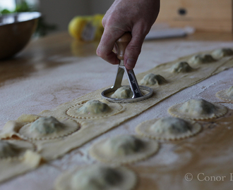 Mushroom Spinach and Goats Cheese Ravioli – Butter makes it better!
