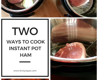How to pressure cook a gammon joint/ham in the Instant Pot