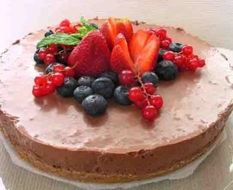 Torta Gelada de Chocolate Deliciosa.