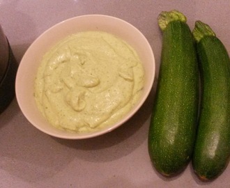 Salsa al pesto de calabacines - Pesto di zucchine