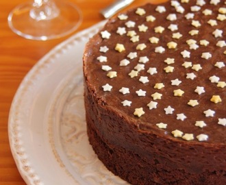 Gâteau d'anniversaire double chocolat de Mercotte
