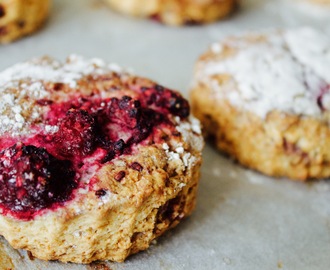 Gluten Free Blackberry and Ginger Scones : The Pastry Room Review