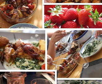 Hähnchen & Tomaten aus dem Ofen alla Jamie Oliver 30 Minuten Kochbuch