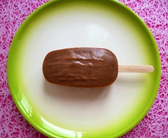 glace hyperprotéinée chocolat cacahuète au soja à 140 kcal (allégée, diététique, végétarienne, sans beurre ni oeuf ni sucre)