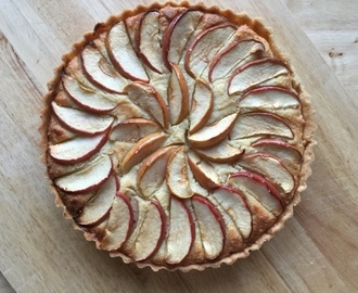 Apple Frangipane Tart with a Cider and Elderflower Syrup - Great Bloggers Bake Off