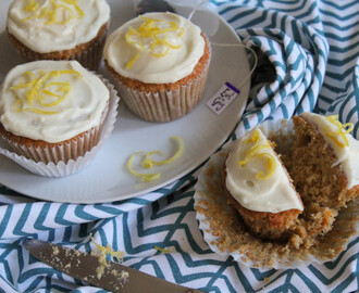 Earl Grey Cupcakes with Lemon Marscapone Buttercream
