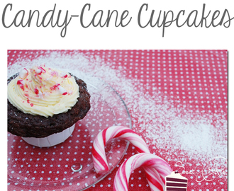 Candy Cane Cupcakes  – Give Away “Weihnachten mit Frl. Klein”