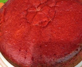 Bizcocho Red Velvet (terciopelo rojo).
