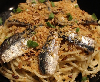 Spaghetti aux sardines à la sicilienne, comme chez Penati al Baretto