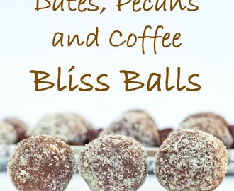 Dates, Pecans and Coffee Bliss Balls