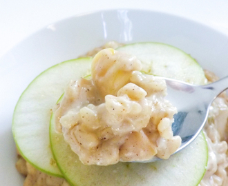 Peanut Butter and Apple Rice Pudding