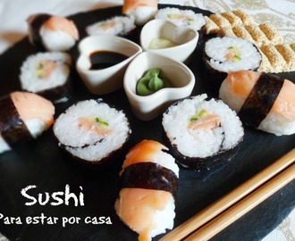 Sushi "Para estar por casa"