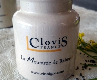 Clovis, Reims, France, des moutardes et des vinaigres à la table du Roi