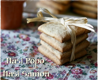 Masi Popo/Masi Samoa – Biscotti al latte di cocco samoani – Samoan milk coconut cookies
