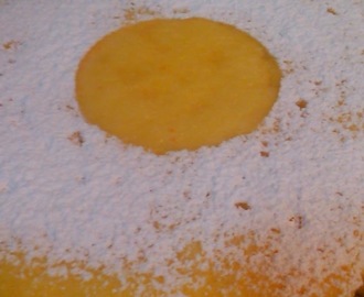 Bizcocho con naranja entera al microondas sin gluten