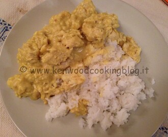 Ricetta indiana pollo al curry e latte di cocco Kenwood