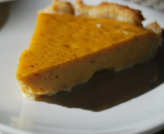Tofu pumpkin pie