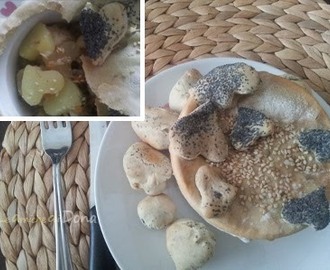Chicken bread crust with potatoes and mushrooms - Pollo in crosta di pane con patate e funghi #chickeninbreadcrust #ValentineDayrecipe #polloincrostadipane #RicettaperSanValentino