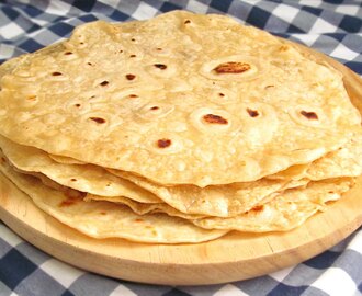 Receta como hacer Tortillas de Harina