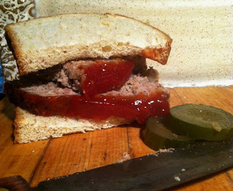 Meat Loaf Sandwiches - just about as plain and OMG delicious as your can get.