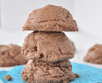 4 Ingredient Flourless Chocolate Cookies