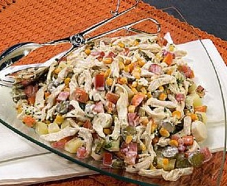 Salada de Frango & Legumes