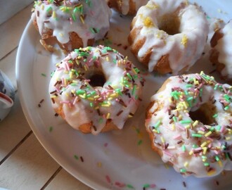 Petits gâteaux façon « Donuts » amandes et citron