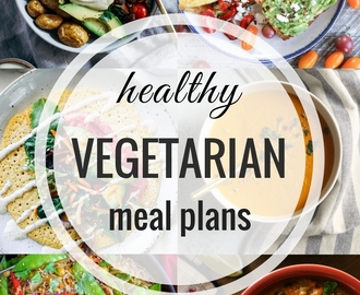 Healthy Vegetarian Meal Plans: Week 66