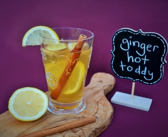 Fresh Ginger and Cinnamon Hot Toddy to Fight off Colds the Scottish Way