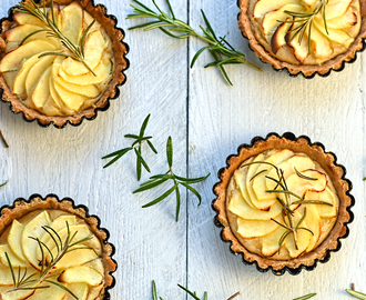 apple and rosemary tartlets