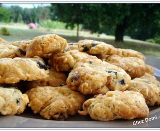 Cookies aux noix de cajou et olives noires